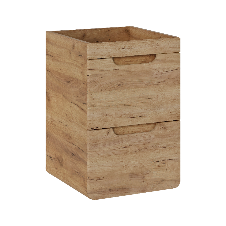 Szafka pod umywalkę 40 cm dąb craft, stylowa i funkcjonalna