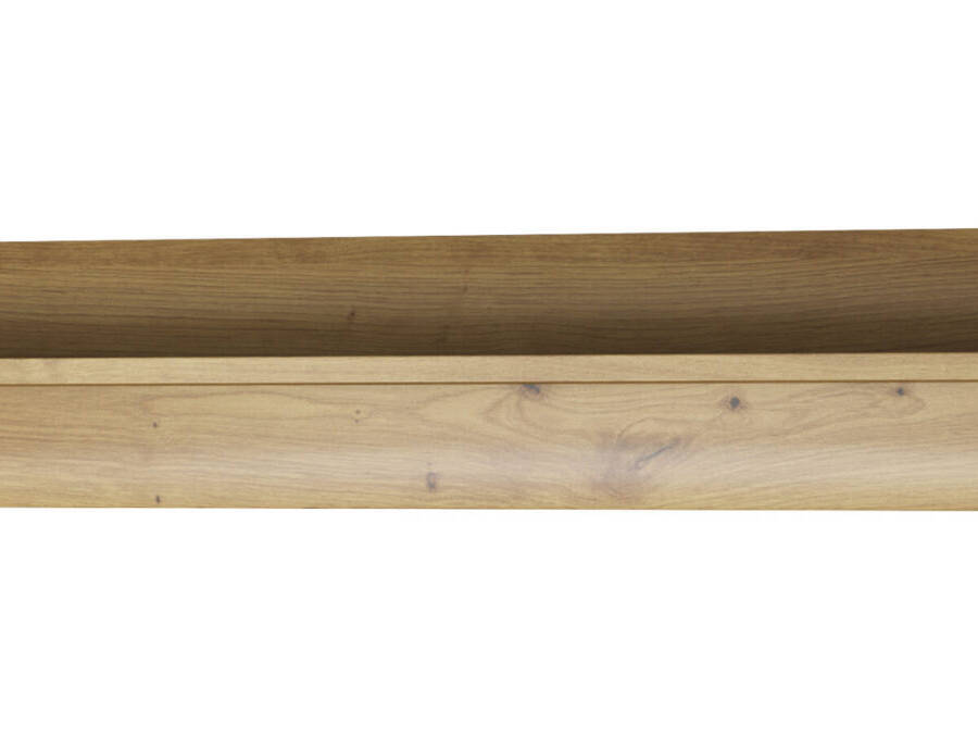 Półka ścienna dąb artisan 107 cm, nowoczesna i funkcjonalna