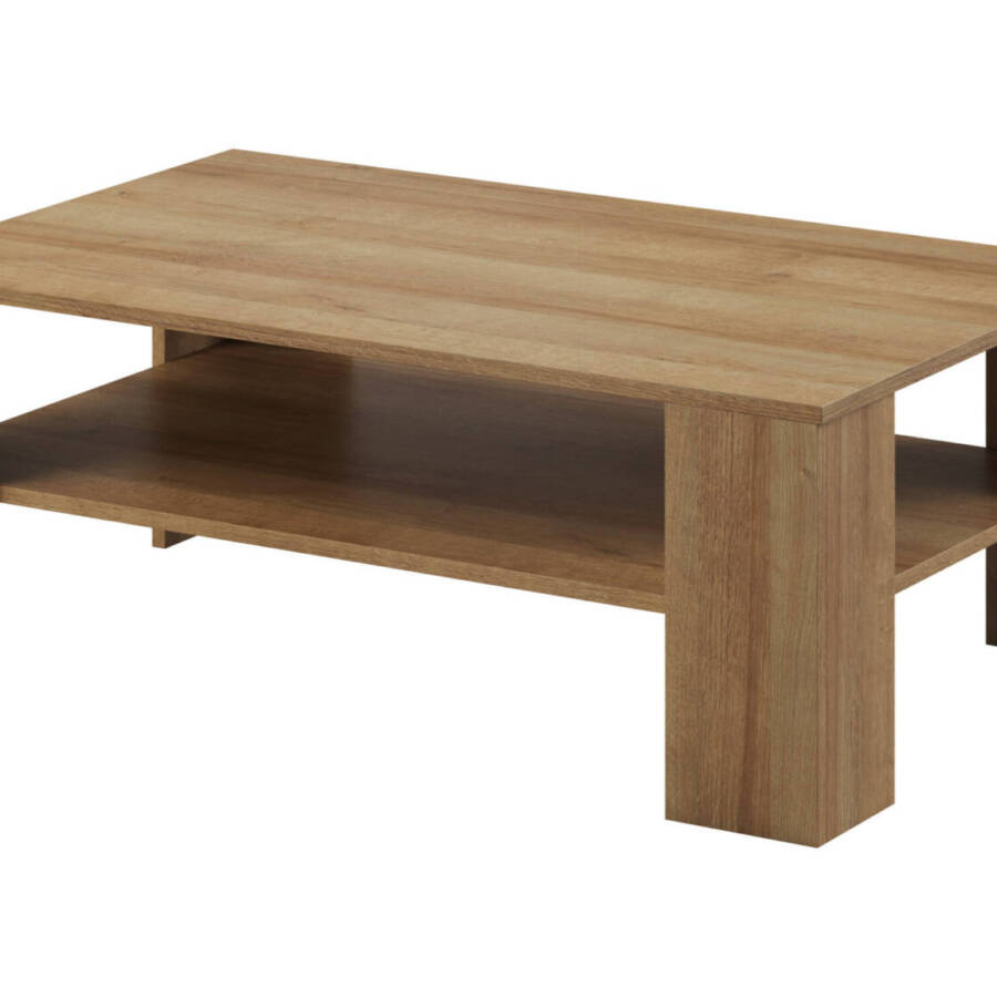 Stolik kawowy dąb riviera 103x63 cm, nowoczesny i funkcjonalny