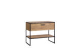 szafka łazienkowa loft 90 cm dąb złoty czarny stelaż szafka łazienkowa loft 90 cm dąb złoty czarny stelaż