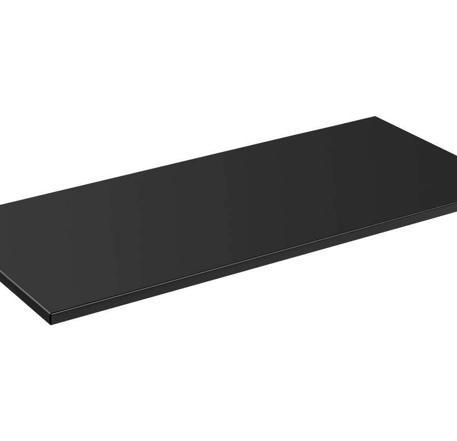 Blat łazienkowy czarny mat 120 cm