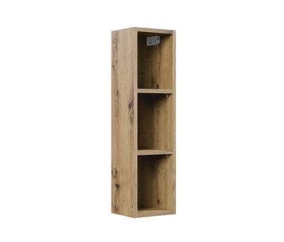 Regał łazienkowy wiszący 20 cm dąb artisan otwarty półki