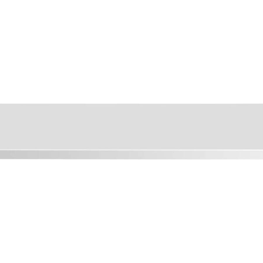 Blat łazienkowy 80 cm biały połysk MDF do szafki pod umywalkę