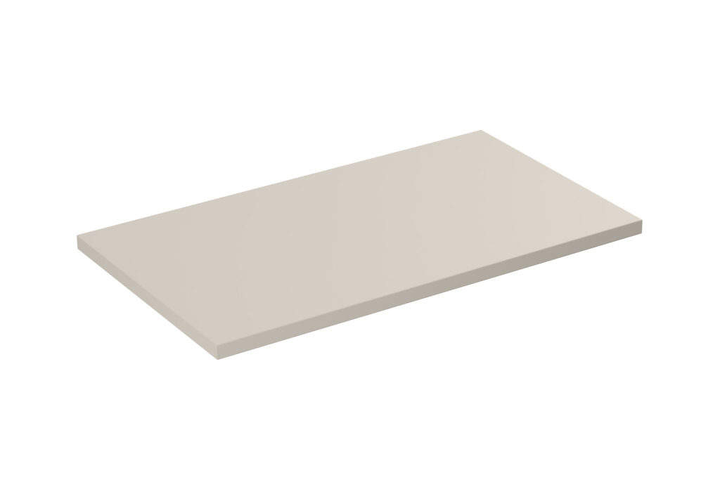 Blat łazienkowy kaszmirowy 80 cm MDF matowy do szafki i umywalki 2 blat łazienkowy kaszmirowy 80 cm