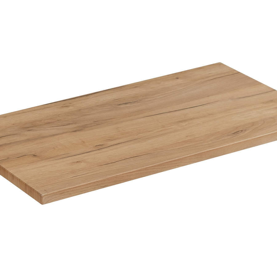 Blat łazienkowy 60 cm dąb złoty MDF pasuje do szafki 60/61 cm