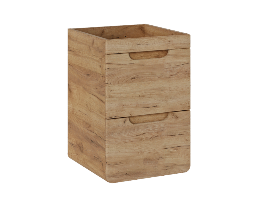 szafka łazienkowa pod umywalkę 40 cm dąb craft 2 szuflady