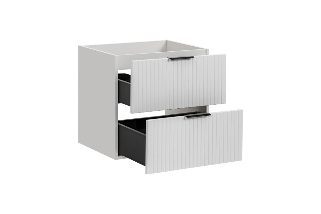 szafka łazienkowa 60 cm ryflowany front