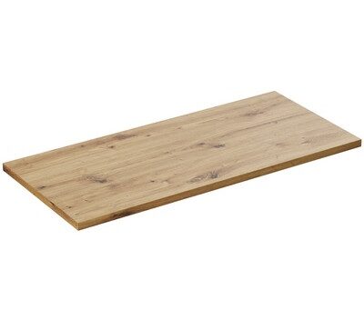 Blat łazienkowy 100 cm dąb artisan do szafki pod umywalkę