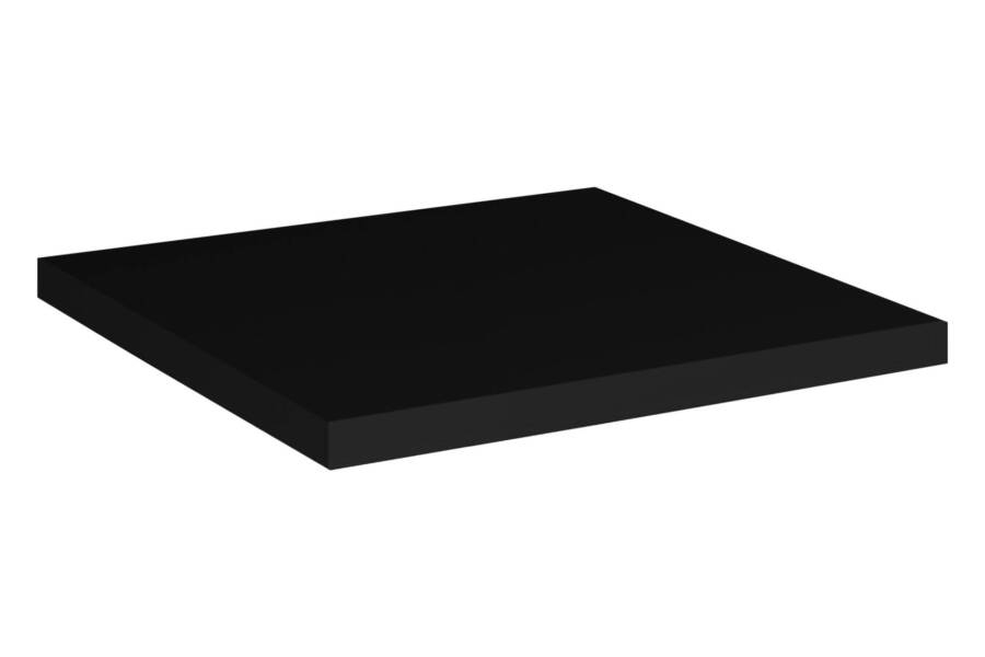 blat łazienkowy 40 cm czarny mat MDF pod umywalkę nablatową blat łazienkowy 40 cm czarny mat MDF pod umywalkę nablatową