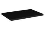 blat łazienkowy 60 cm czarny mat MDF pokryty folią PVC