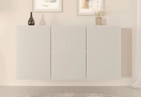 komoda wisząca biała 160 cm front
