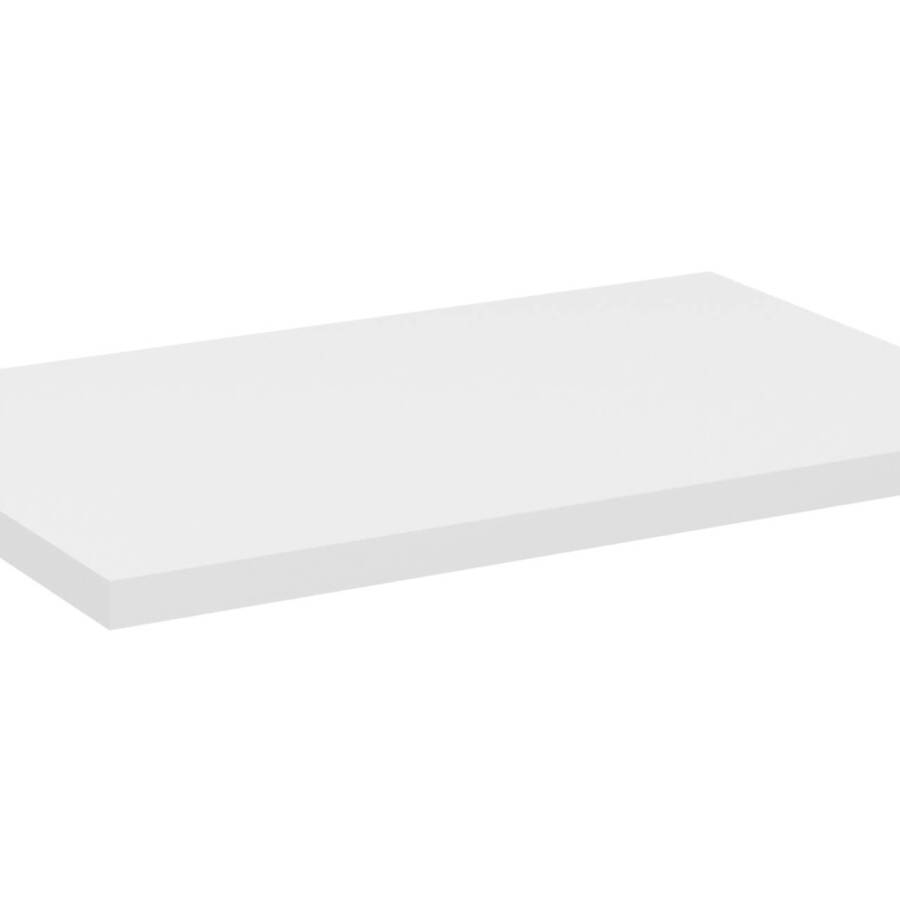 Biały blat łazienkowy 60 cm – MDF pokryty folią PVC pod umywalkę nablatową