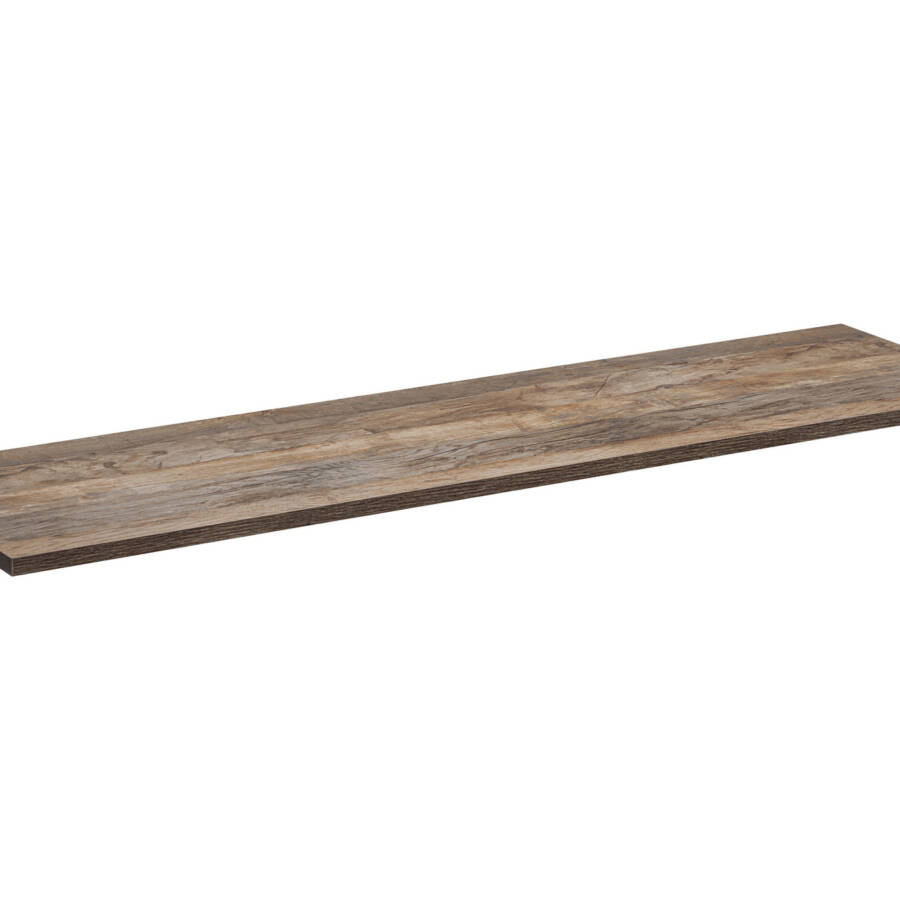 Blat łazienkowy 160 cm Dąb Santa Fe Vintage pod umywalkę nablatową