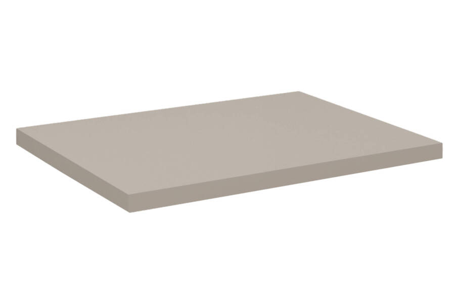 Blat łazienkowy 50 cm MDF kaszmir mat – idealny pod umywalkę nablatową 1