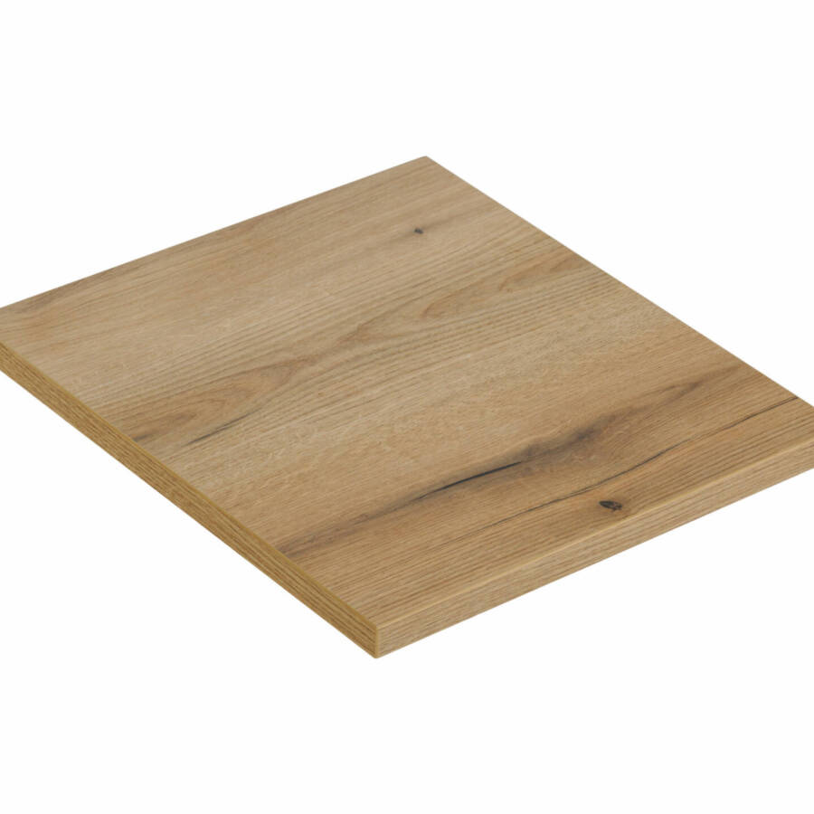 Blat łazienkowy 50 cm w dekorze dąb Coast Evoke do szafek nablatowych