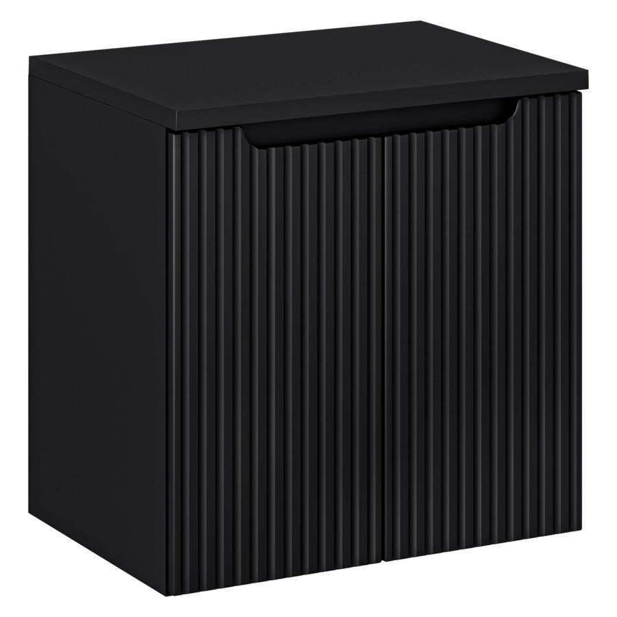 szafka łazienkowa 60 cm czarna