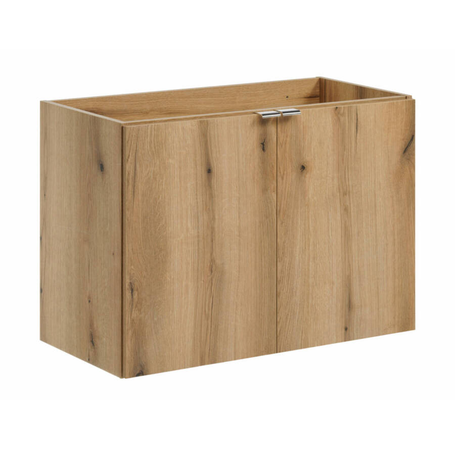 Szafka łazienkowa pod umywalkę 80 cm dąb Coast Evoke z cichym domykiem