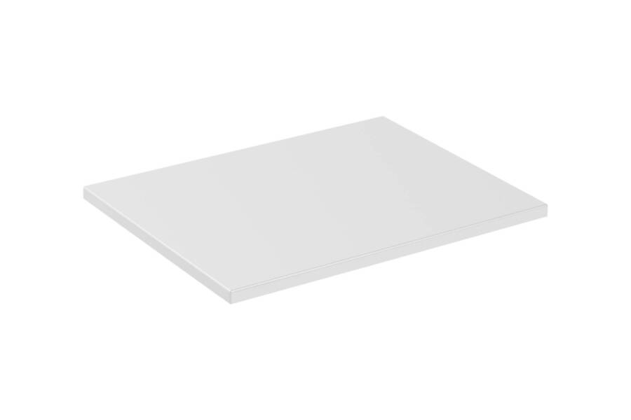 Blat łazienkowy biały mat 60 cm nowoczesny MDF pod umywalkę 1