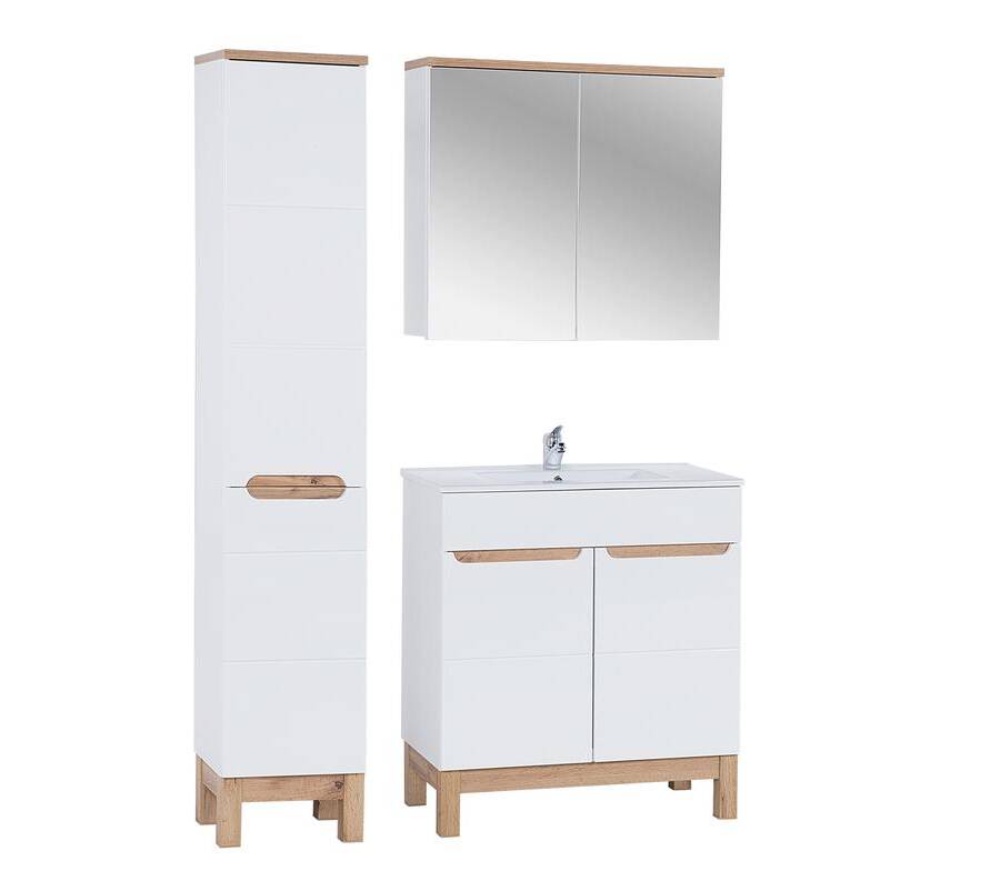 zestaw mebli łazienkowych 80 cm