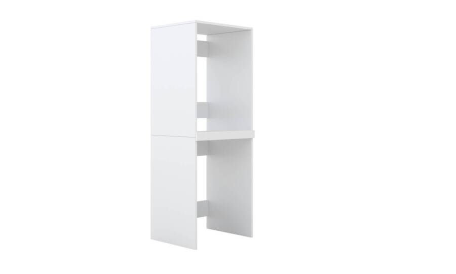 Szafka_white_packshot_45l.jpg Szafka na pralko suszarkę biała nowoczesna oszczędność miejsca 1